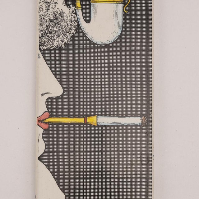 Large 20th Century Metal Matchbox by Piero Fornasetti, Italy, 1960s For Sale - Image 10 of 13