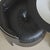 Black Black Dilly Dally Vanity Table + Stool Attributed to Luigi Massoni for Poltrona Frau, 1968 For Sale - Image 8 of 11
