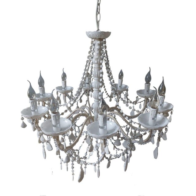 Vintage Ten-Arm Chandelier, 2010s For Sale - Image 6 of 9