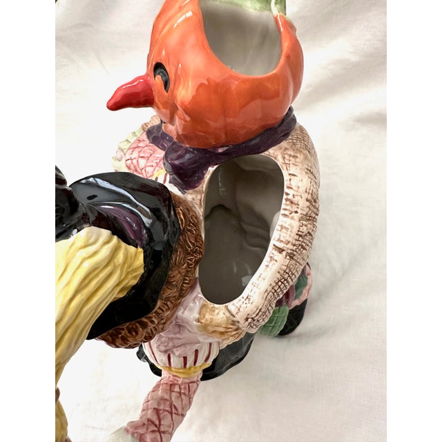 Fitz and Floyd Fitz & Floyd Halloween Hoedown 56oz Pitcher For Sale - Image 4 of 7