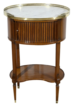 Small Mahogany Drum Table
