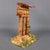 Beautiful vintage decorative sculpture depicting a monument from the Valley of the Temples, handcrafted in majolica...