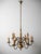 Gold Antique 2-Tier Chandelier with Fish For Sale - Image 8 of 16