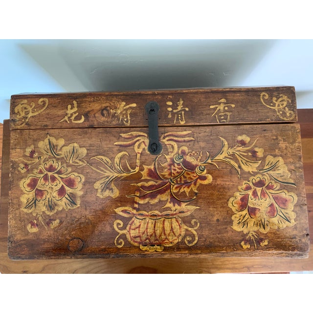 Vintage Chinese Tea Chest Chairish
