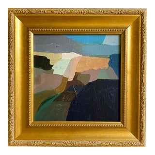"Peek of Sea" 2026 Mixed Media Painting by Jessalin Beutler For Sale