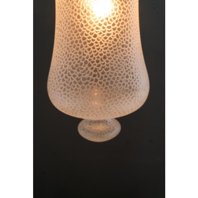 Art Deco Brass Pendant with Glass Shade, Vienna, 1920s For Sale - Image 14 of 18