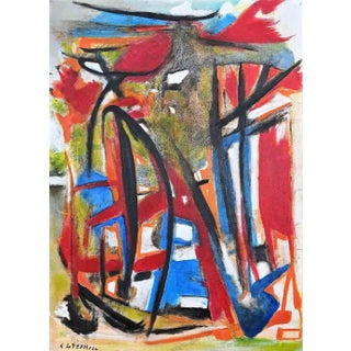Giorgio Lo Fermo, Abstract Expression, Original Oil on Canvas, 2022 For Sale