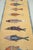 Koi Fish Yellow Hand Knotted Runner Rug 2.6x12Ft. For Sale - Image 11 of 15