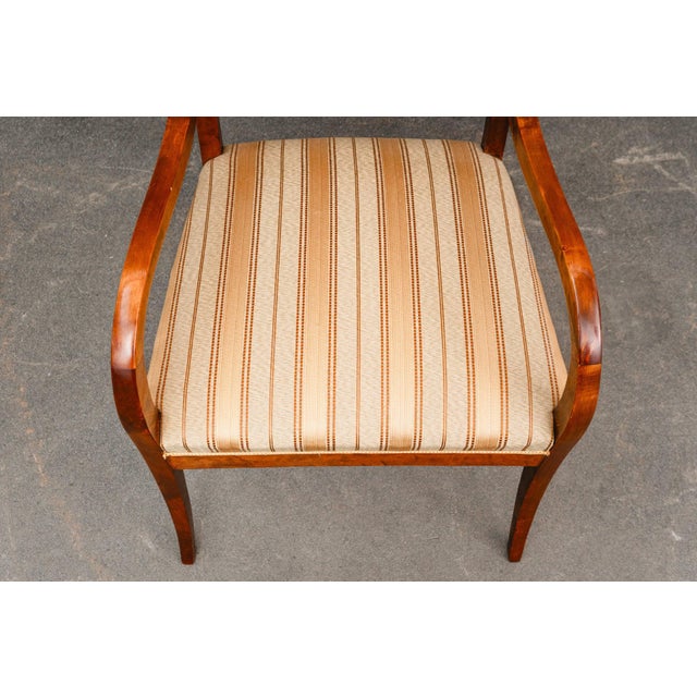 Biedermeier Style Seating Group in Birch, Set of 5 For Sale - Image 18 of 18