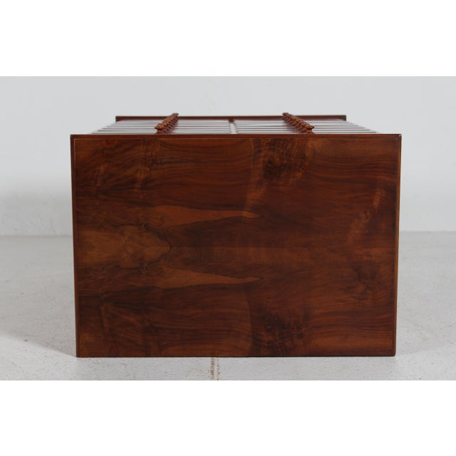 Brown Vintage Danish Walnut Dresser, 1920s For Sale - Image 8 of 12