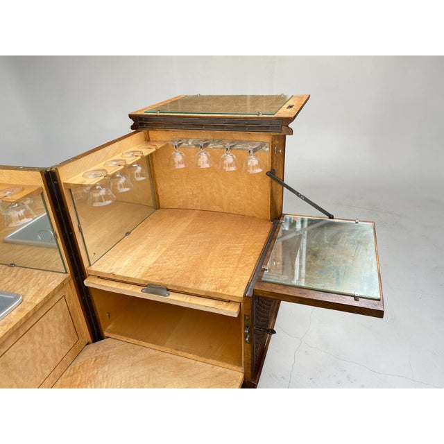 Beige Architectural Bar Cart, Germany, 1950s For Sale - Image 8 of 18