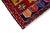 Textile Front of Kitchen Sink Rug, Hand Made Bath Mat Colorful Turkish Rug - 1′12″ × 3′8″ For Sale - Image 7 of 14