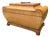 Vintage 13” Leather Decorative Box With Gilt Tooling For Sale