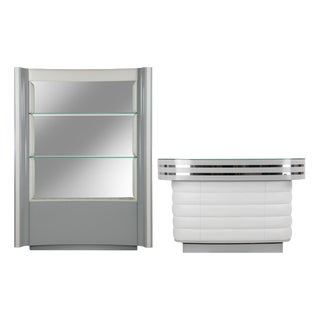 Vintage Dry Bar, Italy, 1970s, Set of 2 For Sale