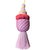 Early 21st Century Sol Red Violet Cotton Tassel by Miho For Sale - Image 5 of 5