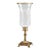 Wildwood Brass Hurricane Candleholder For Sale