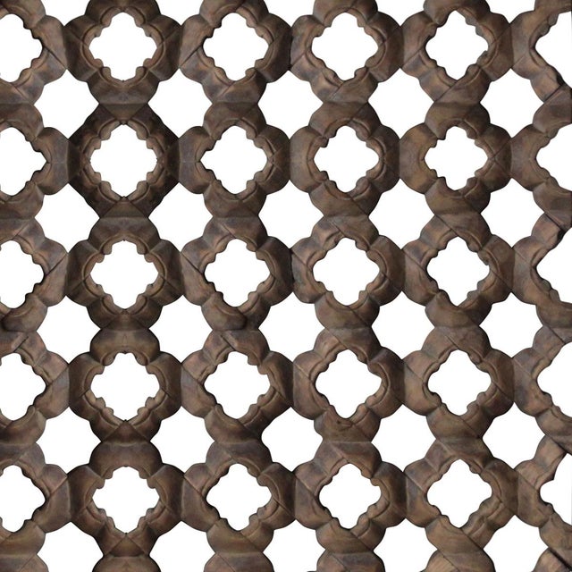 This attractive panel is from Gansu province where it would originally have been used as one of several internal window...