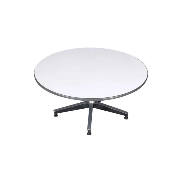 DESCRIPTION Rare 1950’s coffee table designed by Charles Eames for Herman Miller, early production, Aluminum Group....
