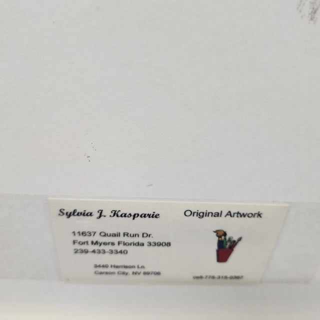 Vintage California Sierra Nevada Landscape Watercolor – Kings Canyon National Park For Sale - Image 11 of 13