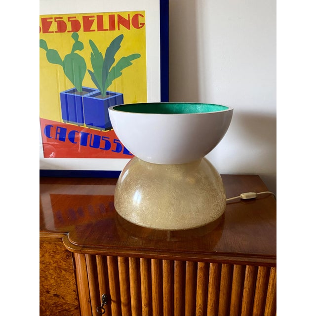 Planter / Pot Fiberglass Lamp, Luci Milano Italy, 1970s For Sale - Image 10 of 12