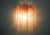 Alabaster Pair of Murano Glass Tube Wall Sconces 5 Pink Alabaster Glass Tube For Sale - Image 8 of 9