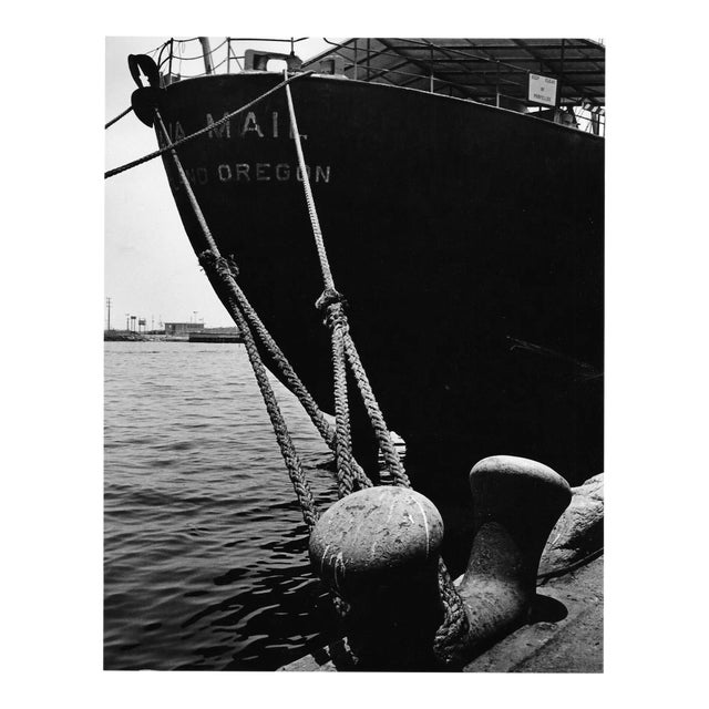 1967 San Pedro Harbor Shipping Photograph by Don Ware For Sale