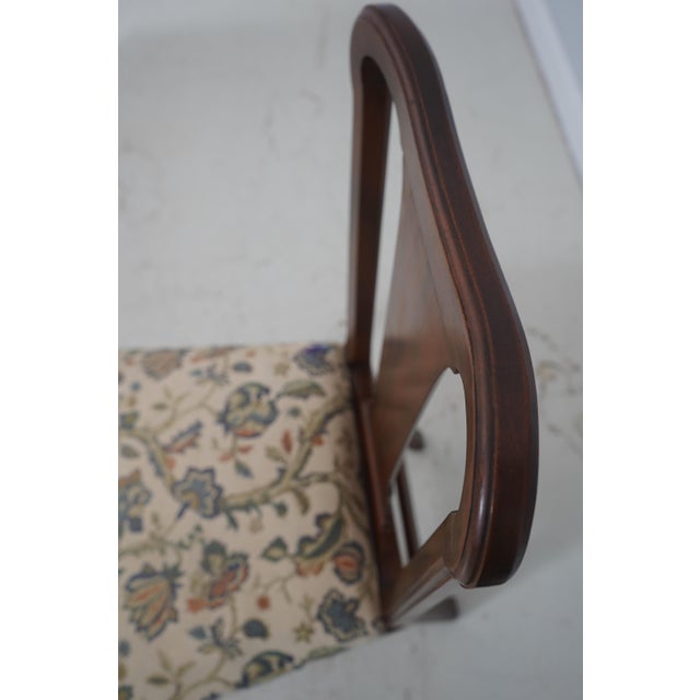 Brown Kittinger Wa-1018 Colonial Williamsburg Mahogany Side Chair For Sale - Image 8 of 18