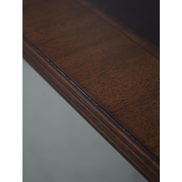 Brown Henkel Harris Model 2276 Mahogany Dining Room Table For Sale - Image 8 of 18