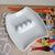 Vintage Mid Century Modern Porcelain White Ashtray For Sale - Image 4 of 6