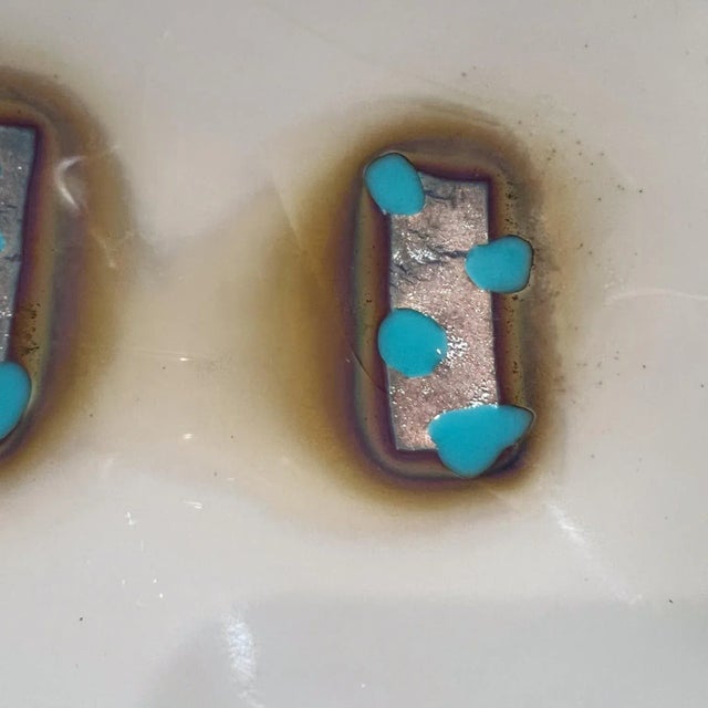 A.V. Mazzega 1960s Italian Art Glass Abstract Blue Dish Style a v Mazzega For Sale - Image 4 of 11