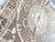 Mid-Century Modern Suzani Wall Decor - Neutral Tan Uzbek Tablecloth For Sale - Image 3 of 7