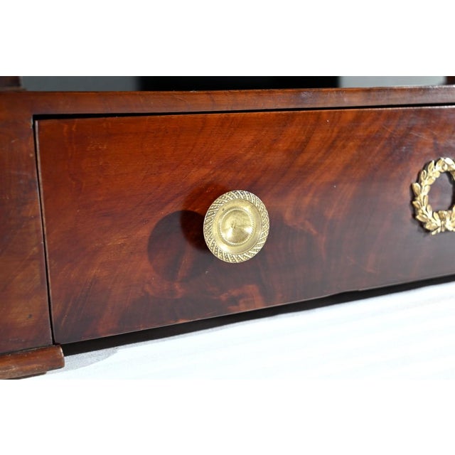 Mahogany Psyche Mirror, Late 19th Century For Sale - Image 14 of 18