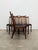 Set of 6 Vintage Mid Century Modern Dining Chairs For Sale - Image 4 of 9