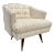 Mid-Century Modern Lounge Armchair Newly Upholstered For Sale
