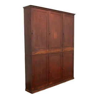 English 19th Century Pine Painted Butler’s Pantry For Sale