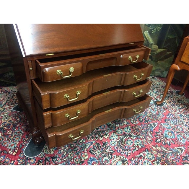 Mahogany Secretary Desk, Biggs Furniture For Sale - Image 18 of 18
