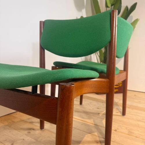 Vintage Teak Chairs by Finn Juhl, 1960s, Set of 6 For Sale - Image 5 of 9