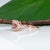Metal 2.7Ct Cor De Rosa Morganite Ring With Earth-Mined Diamonds: Solid 14k Gold, Size 6.75 For Sale - Image 7 of 9
