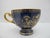 Early 20th Century Carl Knoll Karlsbad European Landscape Gilt Painting Blue Porcelain Cup & Saucer For Sale - Image 5 of 9