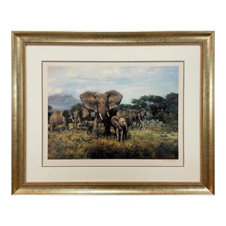 1980s “Threatening Gestures” Lg S/N Limited Ed Lithograph by Adolf Sehring For Sale