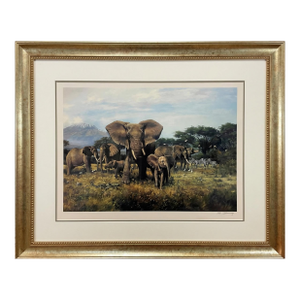 1980s “Threatening Gestures” Lg S/N Limited Ed Lithograph by Adolf Sehring