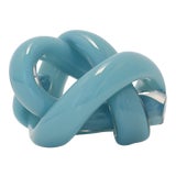 Image of Wrap Object Glass Knot - New Blue For Sale