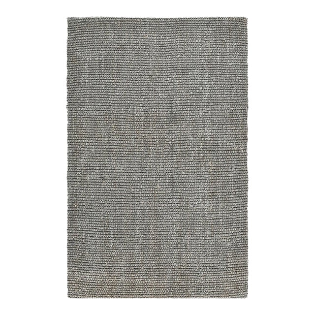 Chunky Loop Charcoal Rug - 9 X 12 For Sale