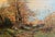 L. Berthet, Autumn Park, Oil on Canvas For Sale - Image 17 of 17