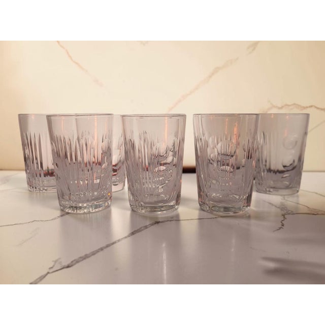 Crystal Cocktail Service Set by Sèvres, 1960s, Set of 9 For Sale - Image 3 of 16