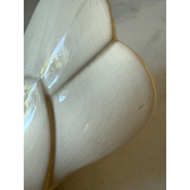 Vintage Ceramic Swan Towel Holder For Sale - Image 9 of 9