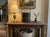 Black Vintage Chinese Black & Gold Lacquered Wood Basket Floral Geometric Motifs For Sale - Image 8 of 11