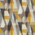 Harlequin Pythagorum Fabric in Graphite/Gold For Sale