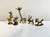 Brass Animal Figurines in the style of Walter Bosse, Austria, 1950s, Set of 5 For Sale - Image 12 of 12