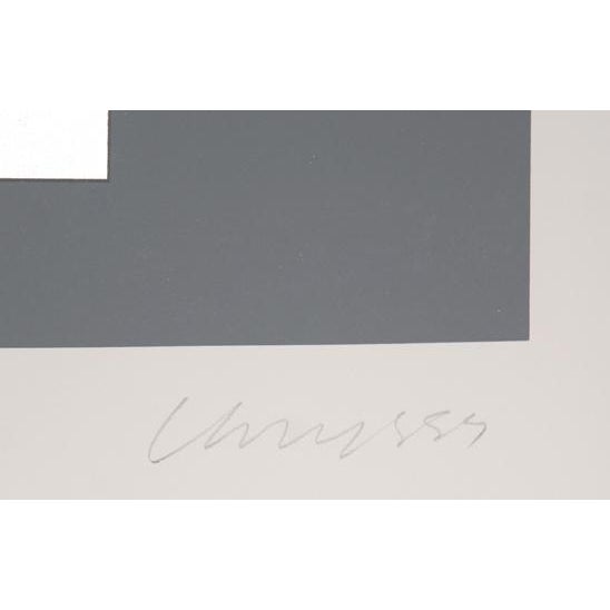 Date: circa 1979 Screenprint on Arches, Signed and Numbered in Pencil Edition of AP 11/20 Size: 31.5 x 34 in. (80.01 x...